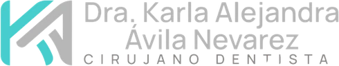 Logotipo de la Dra. Karla Alejandra Ávila Nevárez, cirujano dentista
